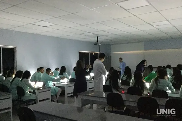 Laboratório de Radiologia da Clínica de Odontologia da UNIG
